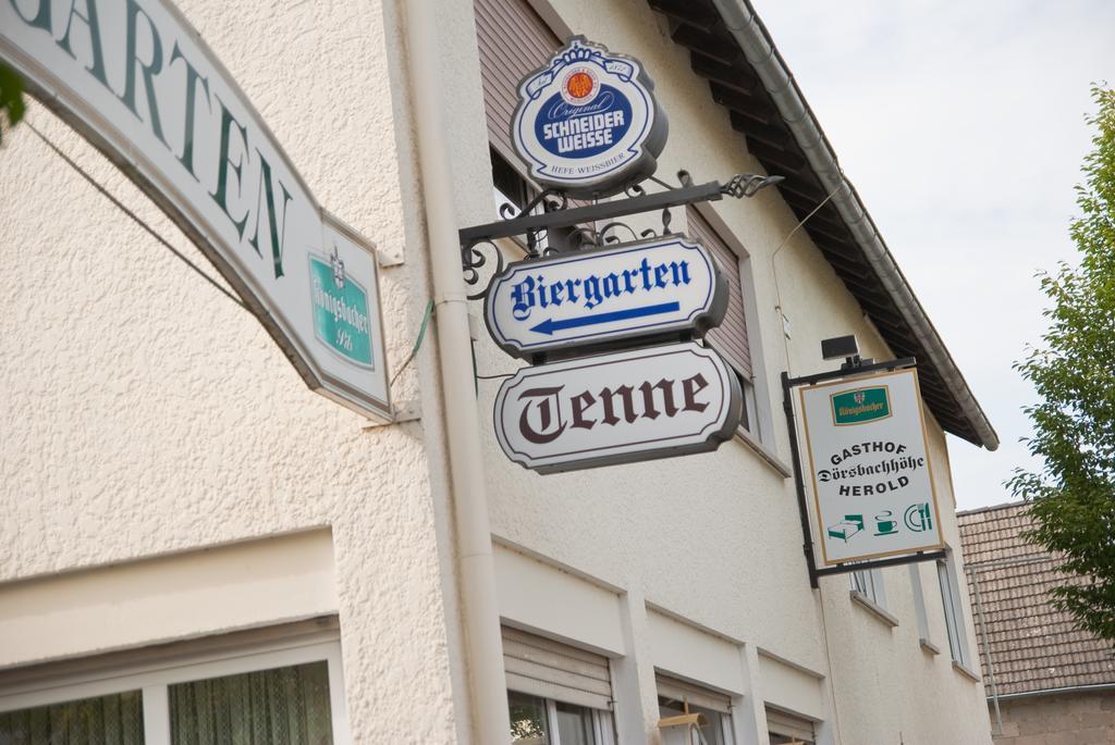 Gasthof Doersbachhoehe Herold Buitenkant foto